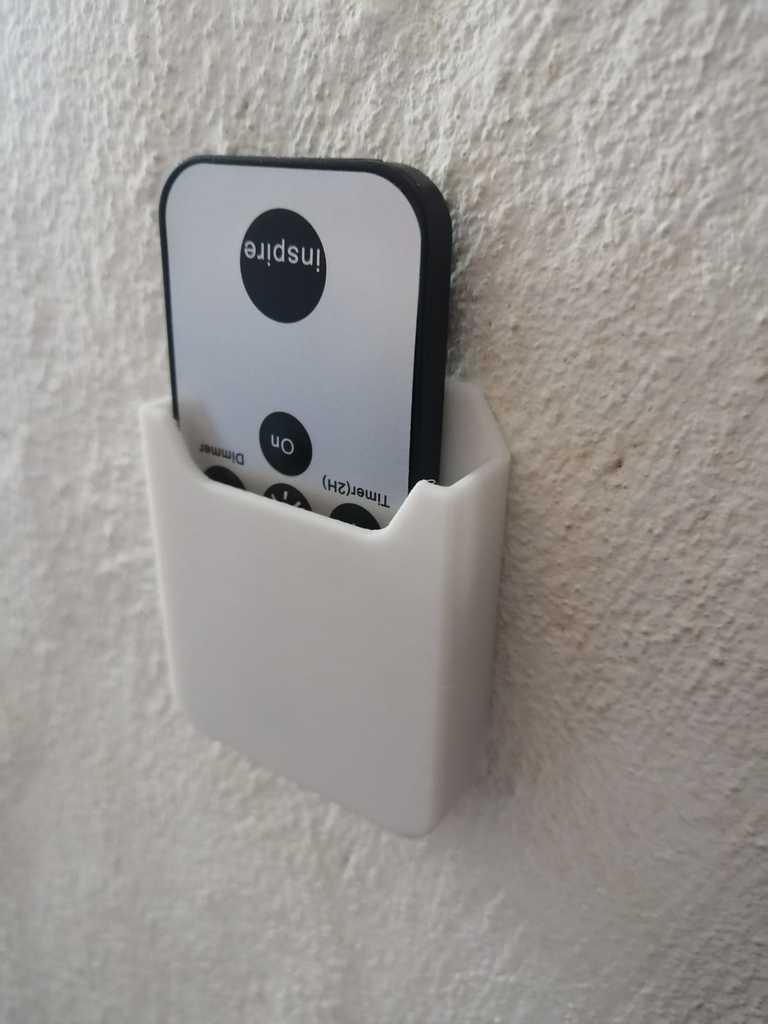 LED fjärrkontrollhållare för väggen