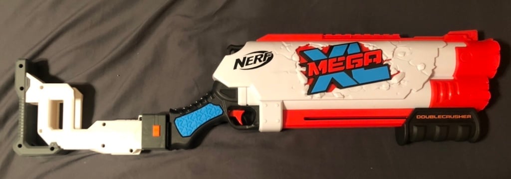 Standard fästpunkt för Nerf Mega XL Doublecrusher