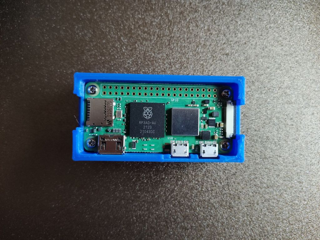 Pi Zero (2) W med USB HUB HAT och 4" pekskärm för Anycubic Vyper