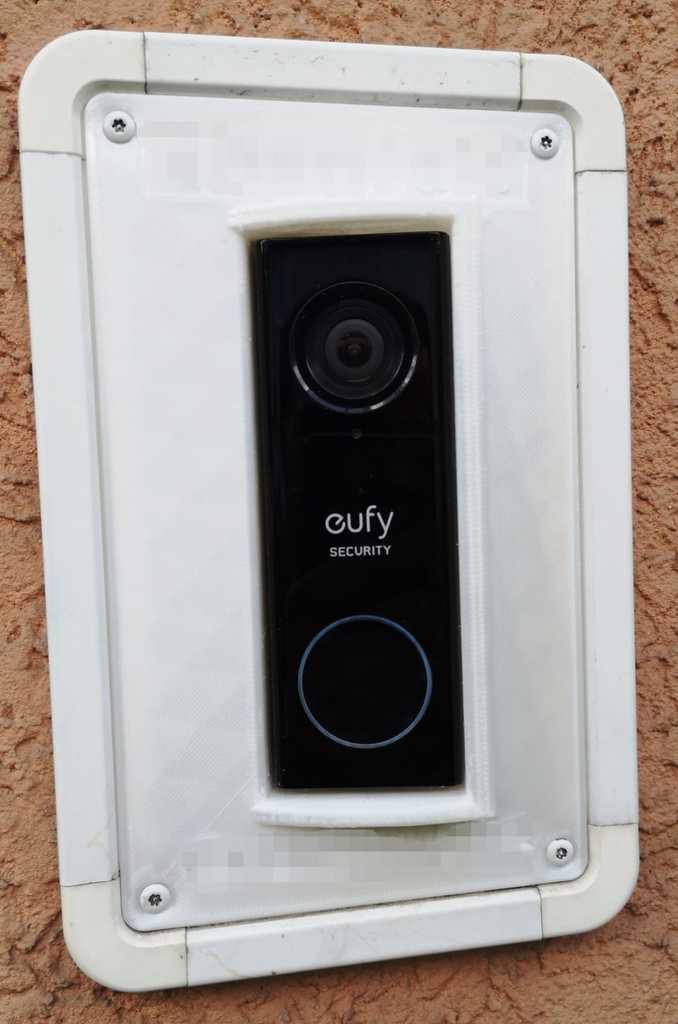eufy Doorbell Trådbunden monteringsplatta för STR Türstation TT
