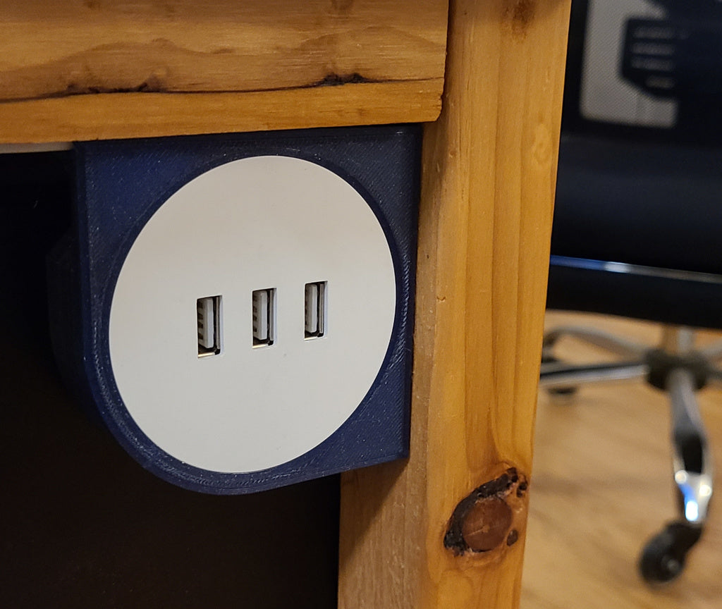 Ikea Nordmarke USB-laddarfäste för möbelmontering