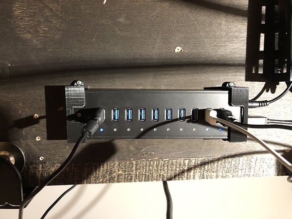 ORICO P10-U3-V1 Under-Desk Mount för 10-portars USB Hub