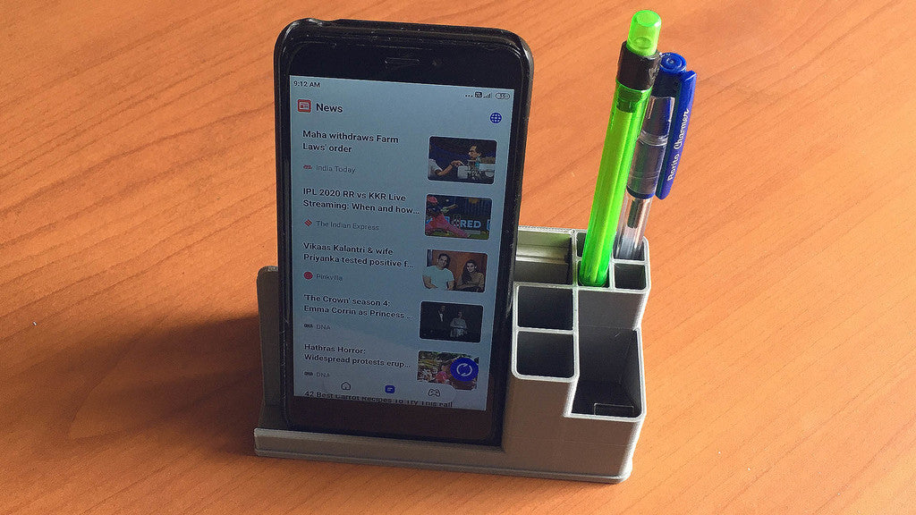 3D-skrivbar skrivbordsarrangör